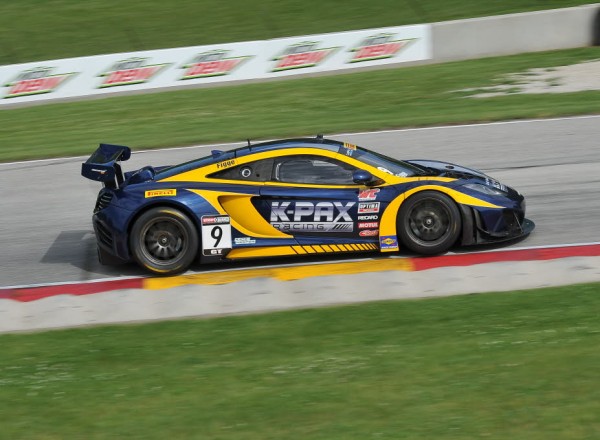 Alex Figge in the K-PAX Racing McLaren 12C.  [John Wiedemann Photo]