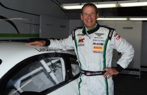 Butch Leitzinger all smiles as he enjoys his time racing a Bentley Continental GT3. [Joe Jennings Photo]
