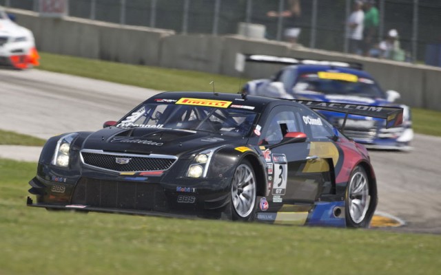 Cadillac ATS-V.R #8 driven by Andy Pilgrim (John Machaqueiro/Cadillac Photo).