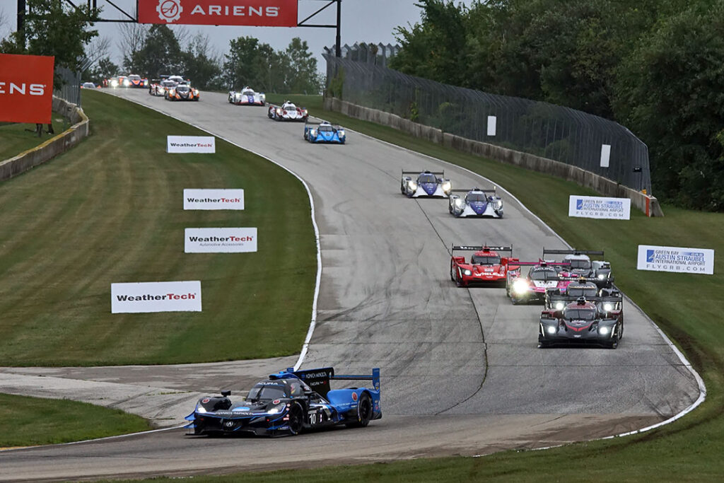 Start of the IMSA FastLane.com Sportscar Weekend race at Road America. [Pete Gorski Photo]