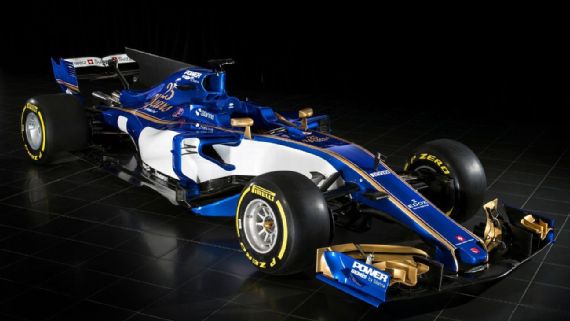 The 2017 Sauber C36-Ferrari. [Photo courtesy of Sauber Motorsport]