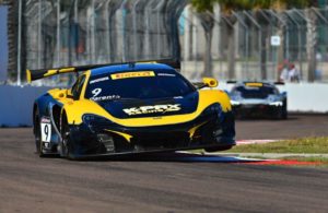 2016 champion Alvaro Parente takes his K-PAX Racing McLaren 650S to victory in the Pirelli World Championship Grand Prix of St. Petersburg. [Pirelli World Championship photo]