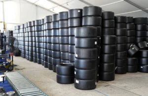 16,000+ tires at Sebring. [Photo by Jack Webster]