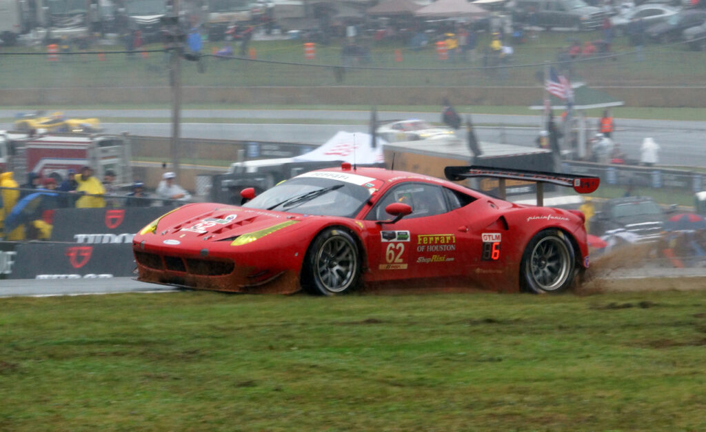 We might see more red clay racing, like this Ferrari did in 2015. [Jack Webster photo]