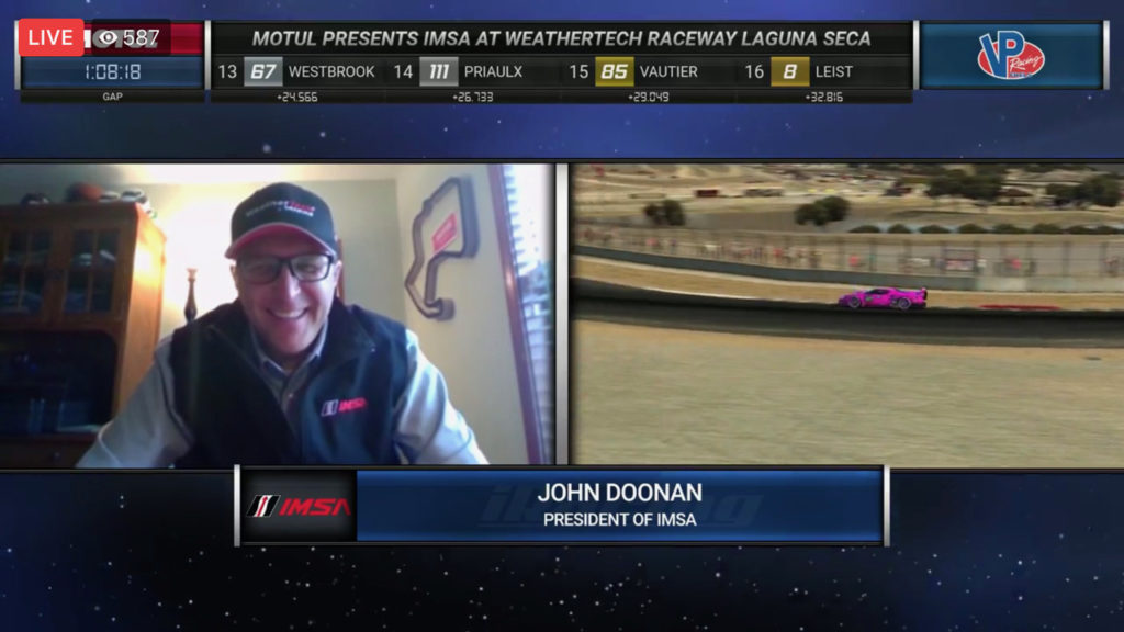 IMSA President John Doonan.