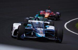 Action during the Indianapolis 500 Practice on Monday. [Media Credit - Penske Entertainment: James Black]