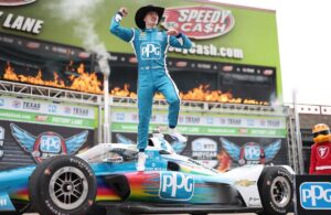 Two in a row at Texas Motor Speedway for Josef Newgarden. [Penske Entertainment: Chris Owens]