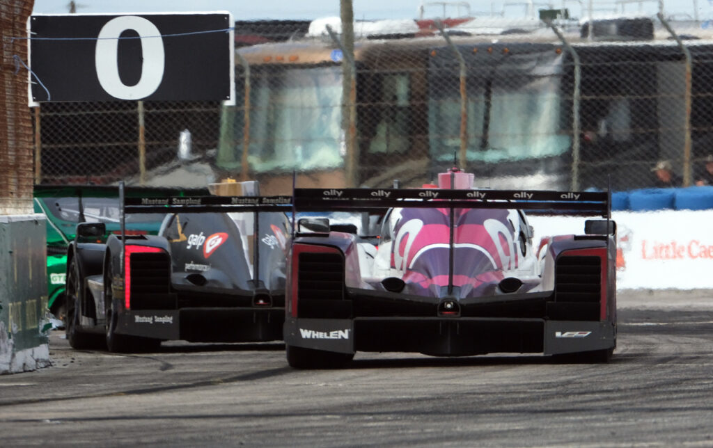 DPi action in Turn 1. [Jack Webster Photo]