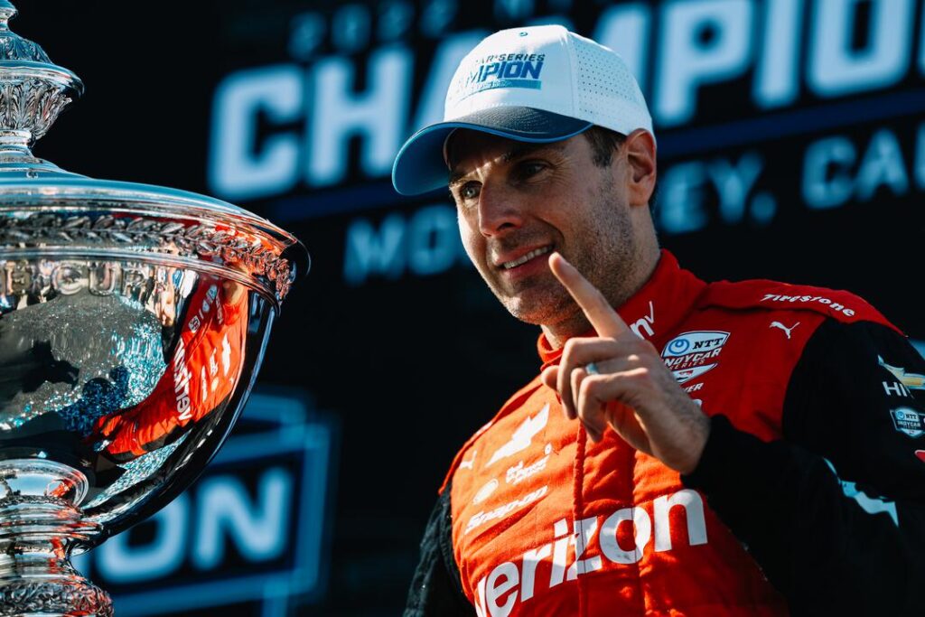 Will Power, 2022 NTT IndyCar Series champion. [Media Credit-Penske Entertainment: Joe Skibinski]